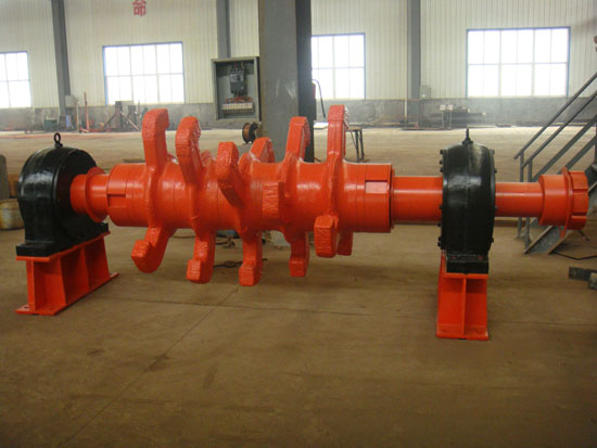 Single roll crusher